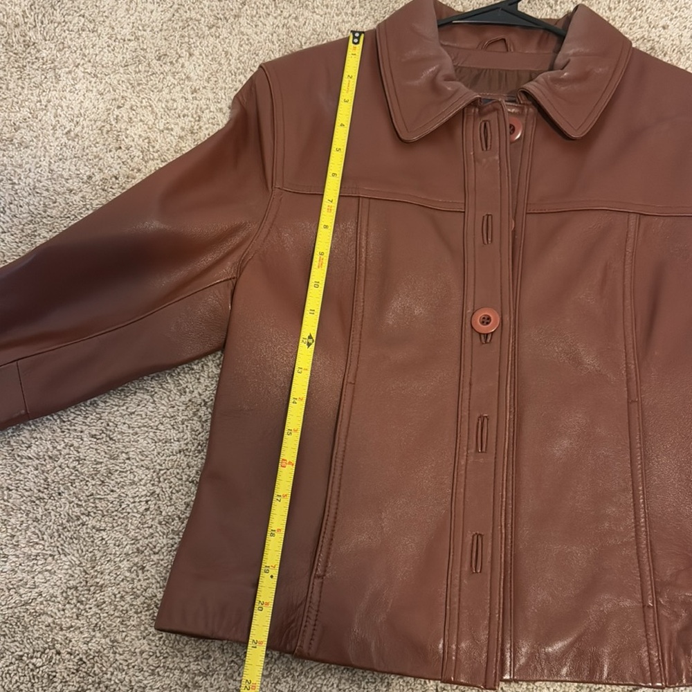 Wilson’s Button Up Leather Jacket - image 7